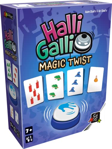 GIGAMIC Halli Galli Magic Twist – Blau, Rot von GIGAMIC