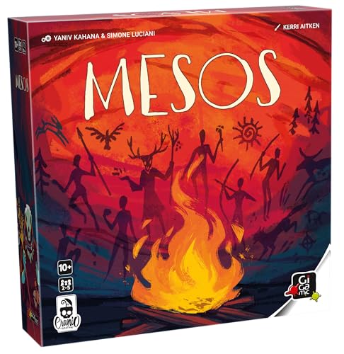 Gigamic - MESOS – Verwalten Sie Ihren Stamm im Zeitalter des Mesolithikums – Strategiespiel – für 2 bis 5 Spieler – ab 10 Jahren. von GIGAMIC