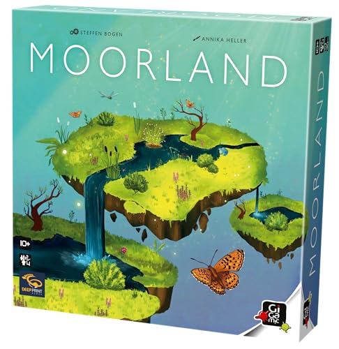 Gigamic - Moorland – EIN Ressourcen-Management-Spiel – für 2 bis 4 Spieler – ab 10 Jahren von GIGAMIC