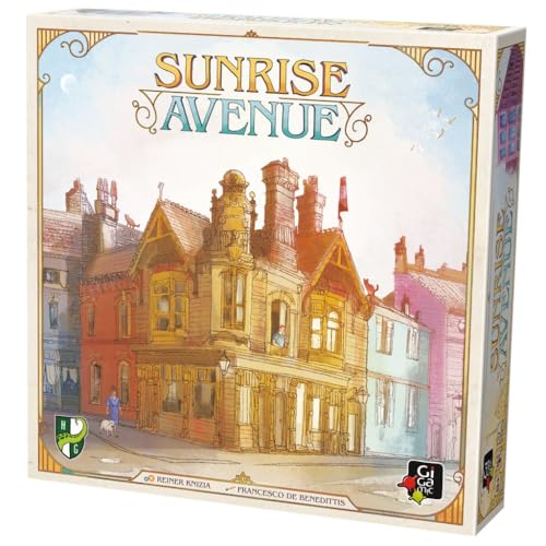 Gigamic - Sunrise Avenue – Das Strategiespiel für die ganze Familie – für 2 bis 4 Spieler – ab 8 Jahren von GIGAMIC