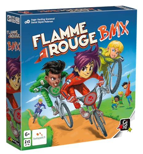 Rote Flamme BMX – Rennspiel für Kinder ab 6 Jahren von GIGAMIC