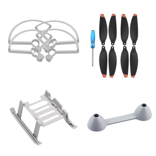 GIGIROM 4-teiliges Schnellverschluss-Propeller-GuardDrone-Zubehör, Propeller-Klingenschutzringabdeckung, Schutzset, for DJI, for Mavic, for Mini, 2 Propellerflugzeug-Ersatzteil(4 in 1 B) von GIGIROM