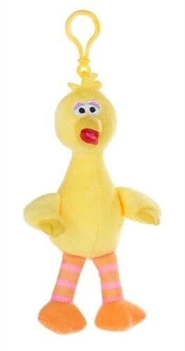 Sesam Strasse Plüsch Schlüßelanhänger Kuscheltier Plüschtier Sesame Street Plush Bagclip zur Auswahl 8 Charaktere 17-20cm (Bibo) von GIMSS