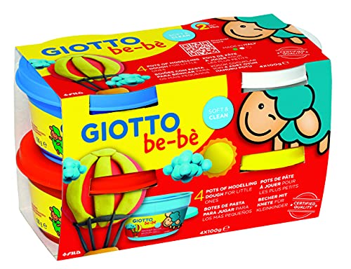 GIOTTO be-bè GIOTTO 464901 BEBE DOUGH R/Y/C/W 4X100G von GIOTTO be-bè