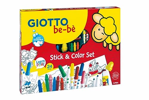 GIOTTO be-bè 4671 00 - Stick und Color Set, farbig sortiert von GIOTTO be-bè