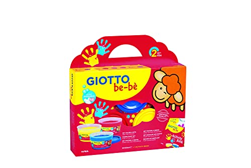 GIOTTO be-bè F460700 Matte Finish be-bè Fingermalfarbe, farbig Sortiert, 3 Colours von GIOTTO be-bè