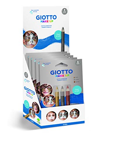 GIOTTO F473600 Schminkstift, Unisex-Kinder, Gold, Silber, Bronze, 0 von GIOTTO