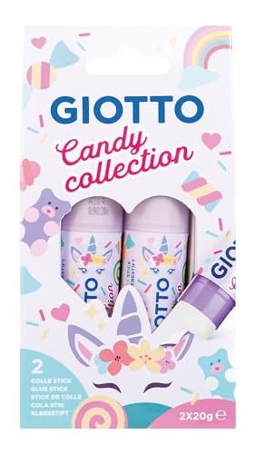 Giotto F546700 Klebestift Candy-Kollektion, durchsichtig von GIOTTO