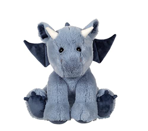 Gipsy - Gispy-Dragon Floppy 30 cm blau Plüsch für Kinder, in 3 Farben - 071536, 071536 von GIPSY