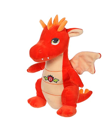 GIPSY TOYS - Klangdrache 20 cm orange - Kuscheltier für Kinder - 071616 von GIPSY