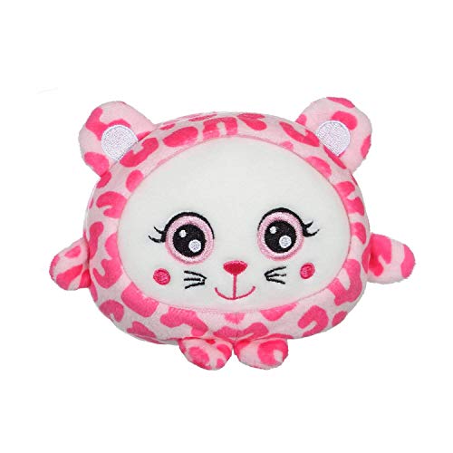 Gipsy 071151 Squishimals Plüschtier 20 cm, Rosa Gepard von GIPSY