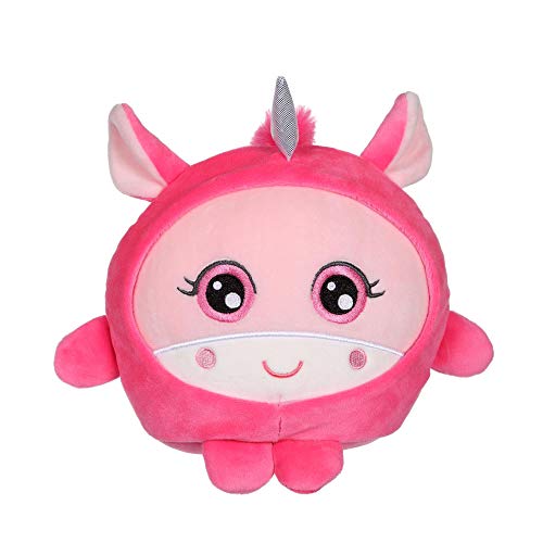 Gipsy 55811 Squishimals Unicorn Plüsch, Rosa, 65 cm von GIPSY