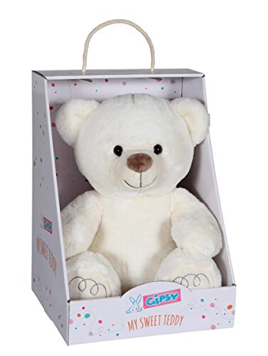 Gipsy 70925 Teddy Plüsch, Elfenbeinfarben, 33 cm von GIPSY