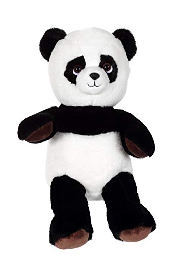 GIPSY 70880 Green Forest Panda Plüsch, Schwarz/Weiß, 32 cm von GIPSY