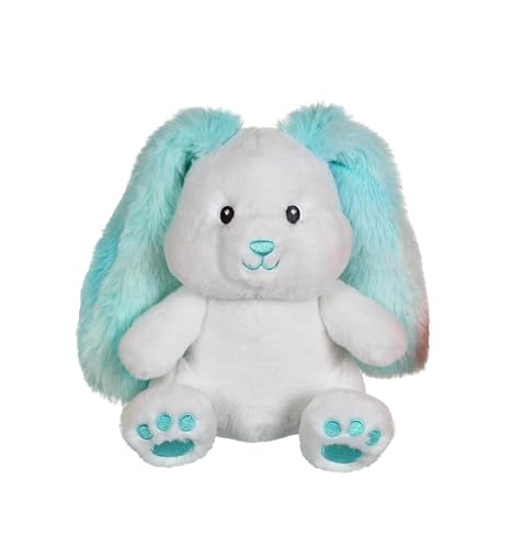 Gipsy Toys – Fluffy Hase – Plüsch – 15 cm – Türkis und Weiß – 1. Alter von GIPSY