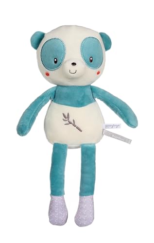 Gipsy Toys – Panda – PANTIN – Serie Bamboo – 24 cm S/Karte – Blau und Beige – 1. Alter von GIPSY