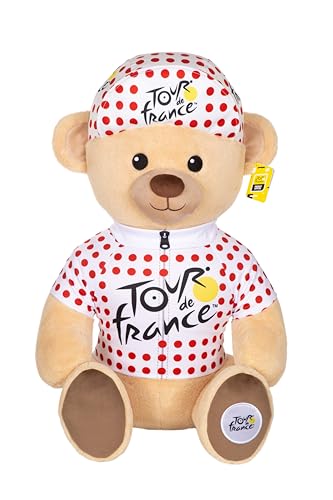 Gipsy Toys - Plüschtier Bär Trikot und Klettermütze mit Punkten 24 cm - Offizielles Plüschtier der Tour de France. EIN schönes Stück für kleine und große Fans! Gipsy Toys - Plüschtier Bär Trikot und Klettermütze mit Punkten 24 cm - Offizielles Plüschtier der Tour de France. EIN schönes Stück für kleine und große Fans! von GIPSY