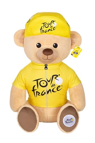 Gipsy Toys – Plüschtier Bär Trikot und Siegermütze gelb 60 cm – offizielles Plüschtier der Tour de France. Majestätisch, sie Wird kleine und große Fans begeistern. Gipsy Toys – Plüschtier Bär Trikot und Siegermütze gelb 60 cm – offizielles Plüschtier der Tour de France. Majestätisch, sie Wird kleine und große Fans begeistern. von GIPSY