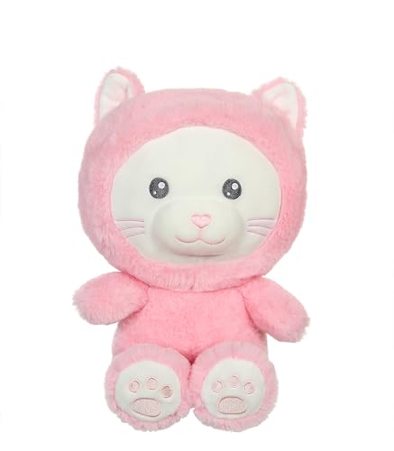 Gipsy Toys – Plüschtier Katze Hoody Pets – 24 cm – Puderrosa von GIPSY