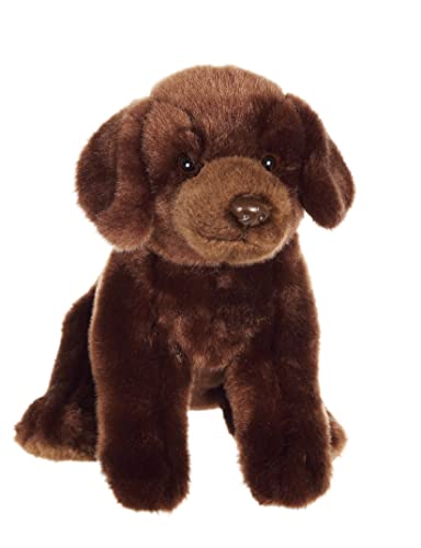 sitzender Hund 25 cm brauner Labrador - Kuscheltier für Kinder - in 8 verschiedenen Modellen erhältlich - 071525 von GIPSY