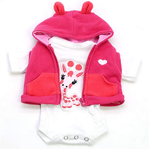 GIVBRO Puppenanzug, Haarnadel-Jacke, Kleidung, Outfit für BJD-Puppen, 48 cm, SD Girl Baby Puppen Kinder Geschenk Kostüm Zubehör Set von GIVBRO