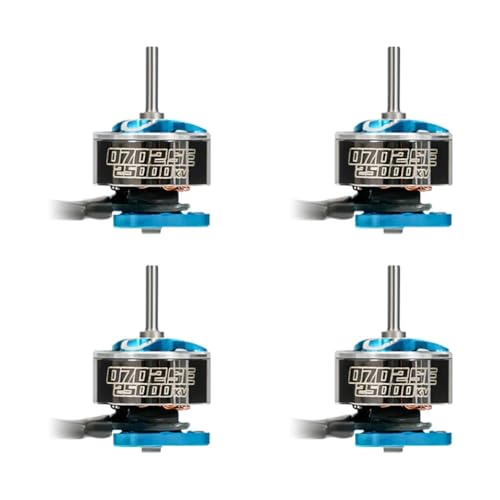 GIWFBQTR 4 STÜCKE 0702SE Bürstenloser Motor 25000 KV 1S Drohnenmotor für 65 mm Whoop-Drohnen für AIR 65 von GIWFBQTR