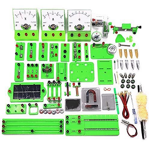 Physik-Wissenschaftslabor, Grundlegendes Schaltkreis-Lernspielzeug, Elektrizitäts- Und Magnetismus-Experiment Für Schüler Der Mittel- Und Oberstufe, Elektromagnetismus-Set, Wissenschaftliche von GJKKNKJ