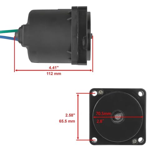 64E-43880 Power-Trimm-Kippmotor und Relais, kompatibel mit Außenbordmotor 67H-43880 115-225 64E-43880-00 67H-43880-00 von GJXvMA