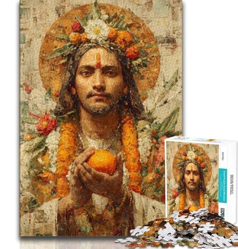 1000-teiliges Puzzle für Jugendliche und Erwachsene, Jesus, Lernspiele, Heimdekoration, Lernspiel für Geburtstag, Weihnachten, 75x50cm 1000-teiliges Puzzle für Jugendliche und Erwachsene, Jesus, Lernspiele, Heimdekoration, Lernspiel für Geburtstag, Weihnachten, 75x50cm von GKJPOXZJ