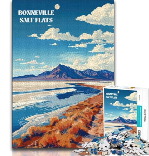 Bonneville Horizons Puzzle für Teenager, 1000 Teile, Lernspiele, Wanddekoration, einzigartige Geburtstags, 38x26cm Bonneville Horizons Puzzle für Teenager, 1000 Teile, Lernspiele, Wanddekoration, einzigartige Geburtstags, 38x26cm von GKJPOXZJ