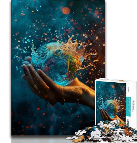 Puzzles für Teenager, 1000 Puzzles, Ball in der Hand, für Lernspiele, Herausforderungsspielzeug, einzigartige Heimdekoration und Geschenke, 38x26cm Puzzles für Teenager, 1000 Puzzles, Ball in der Hand, für Lernspiele, Herausforderungsspielzeug, einzigartige Heimdekoration und Geschenke, 38x26cm von GKJPOXZJ