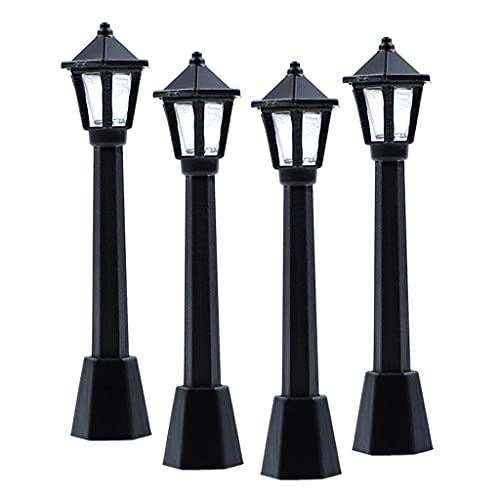 4PCS Street Lights Dekoration Süß Für Kreativ Doll House Model Spielzeugmodell Garden Landscape Yard ACCE Lampe Außendekorationen Pathway Yard Ornamente Doll House 4PCS Street Lights Dekoration Süß Für Kreativ Doll House Model Spielzeugmodell Garden Landscape Yard ACCE Lampe Außendekorationen Pathway Yard Ornamente Doll House von GKYQVE