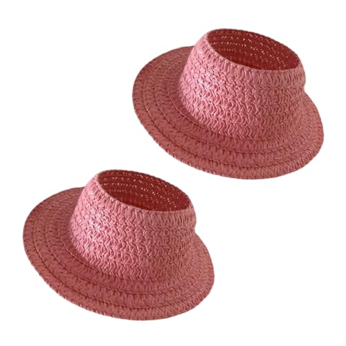 GKYQVE 2. Miniaturpuppen Strohhut Mit Offenen Top Design Dress Up Partys Und Spielzeugzubehör Mehrfarbig Atmungsaktivem Leerem GKYQVE 2. Miniaturpuppen Strohhut Mit Offenen Top Design Dress Up Partys Und Spielzeugzubehör Mehrfarbig Atmungsaktivem Leerem von GKYQVE