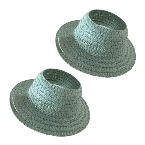 GKYQVE 2. Miniaturpuppen Strohhut Mit Offenen Top Design Dress Up Partys Und Spielzeugzubehör Mehrfarbig Atmungsaktivem Leerem GKYQVE 2. Miniaturpuppen Strohhut Mit Offenen Top Design Dress Up Partys Und Spielzeugzubehör Mehrfarbig Atmungsaktivem Leerem von GKYQVE