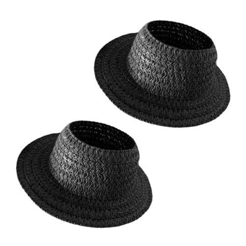 GKYQVE 2. Miniaturpuppen Strohhut Mit Offenen Top Design Dress Up Partys Und Spielzeugzubehör Mehrfarbig Atmungsaktivem Leerem GKYQVE 2. Miniaturpuppen Strohhut Mit Offenen Top Design Dress Up Partys Und Spielzeugzubehör Mehrfarbig Atmungsaktivem Leerem von GKYQVE