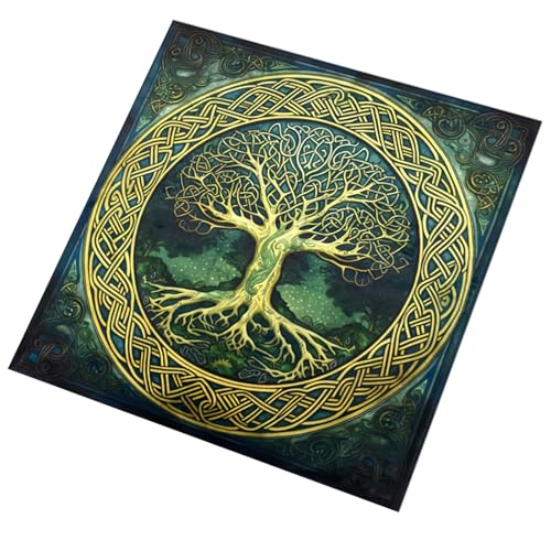 GKYQVE Baummuster Tarot Tischdecke Gotteskarten Tisch Stoff Wandteppich Astrologie Hexereien Deck Wanddekoration Göttisch Kartentisch Wand Dekore GKYQVE Baummuster Tarot Tischdecke Gotteskarten Tisch Stoff Wandteppich Astrologie Hexereien Deck Wanddekoration Göttisch Kartentisch Wand Dekore von GKYQVE