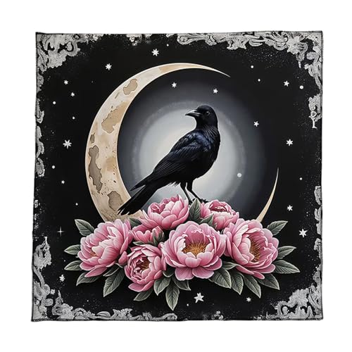 GKYQVE Fleece Tarots Lesen Stoff 3 Größe Verfügbar Farbenfrohe Spirituelles Design Tragbares Faltbares Wäschelweiß Accessoire Tarot Tischmatte GKYQVE Fleece Tarots Lesen Stoff 3 Größe Verfügbar Farbenfrohe Spirituelles Design Tragbares Faltbares Wäschelweiß Accessoire Tarot Tischmatte von GKYQVE