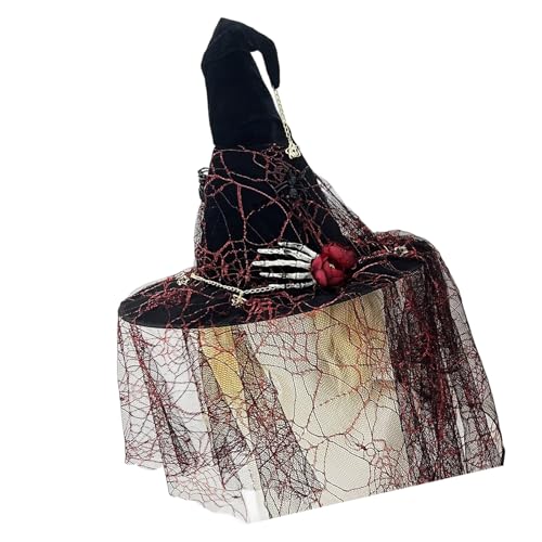 GKYQVE Punk Schädeldruck Spiderweb Mit Leuchtend In Dark Spinnen Gotische Kopfbedeckung Für Adult Halloween Cosplay & Theme Partys Theme Party Accessoires GKYQVE Punk Schädeldruck Spiderweb Mit Leuchtend In Dark Spinnen Gotische Kopfbedeckung Für Adult Halloween Cosplay & Theme Partys Theme Party Accessoires von GKYQVE