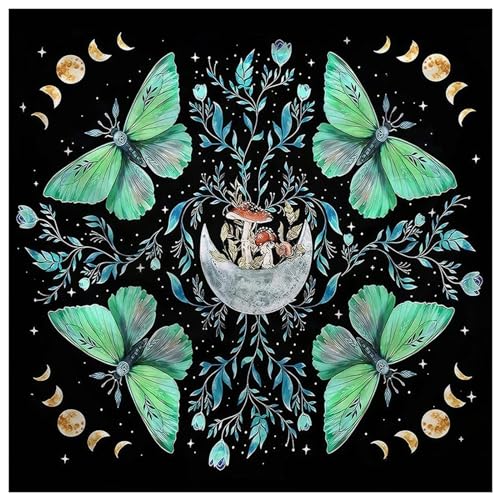 GKYQVE Square Flanelelette Tarot Stoff Brettspiel Pad Astrologische Orakleholde Tischabdeckungskarte Matte Göttliche Tischdecke Göttisch Tisch Tarot Kartenkarten Zum Lesen GKYQVE Square Flanelelette Tarot Stoff Brettspiel Pad Astrologische Orakleholde Tischabdeckungskarte Matte Göttliche Tischdecke Göttisch Tisch Tarot Kartenkarten Zum Lesen von GKYQVE