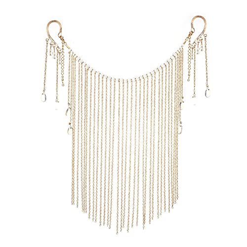 GKYQVE Vintage Chinesische Stil Quaste Veil Maske Frau Metallketten Gesichtsmaske Masquerade Tanzvorhang Charmanter Schmuck Für Quasten GKYQVE Vintage Chinesische Stil Quaste Veil Maske Frau Metallketten Gesichtsmaske Masquerade Tanzvorhang Charmanter Schmuck Für Quasten von GKYQVE