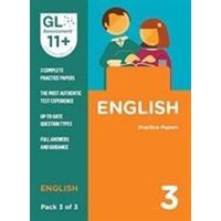 11+ Practice Papers English Pack 3 (Multiple Choice) von GL Assessment