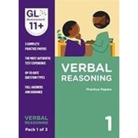 11+ Practice Papers Verbal Reasoning Pack 1 (Multiple Choice) von GL Assessment