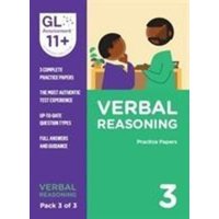 11+ Practice Papers Verbal Reasoning Pack 3 (Multiple Choice) von GL Assessment