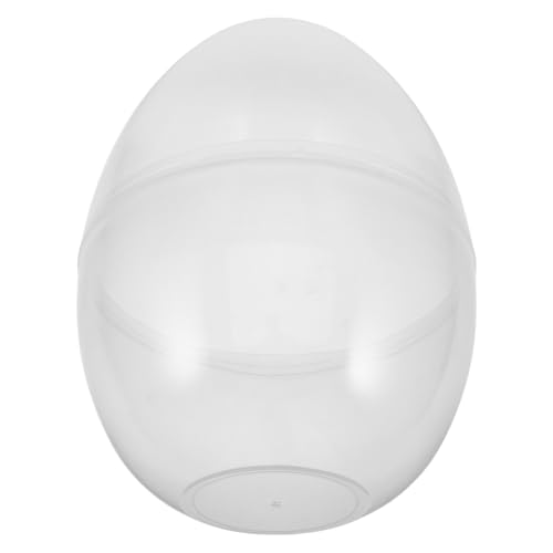 GLEAVI Großes Transparentes DIY Jumbo-Ei mit Offenem Design Befüllbare Riesen-hülle als Lustige Party-geschenkbox als Treat-Container und Kleine Party-Favor-Box GLEAVI Großes Transparentes DIY Jumbo-Ei mit Offenem Design Befüllbare Riesen-hülle als Lustige Party-geschenkbox als Treat-Container und Kleine Party-Favor-Box von GLEAVI