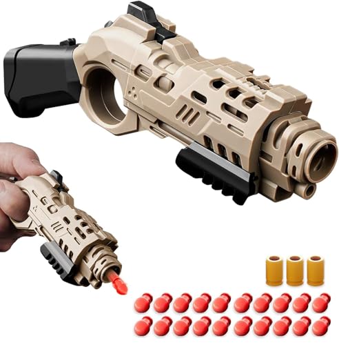 EDC Spielzeugpistole Anti Stress Spielzeug,Dekompression Ziehen BootfäHig Soft Bullet Spielzeugpistole +10 Weiche BäLle, Mehrere SpielmöGlichkeiten EDC Spielzeugpistole Anti Stress Spielzeug,Dekompression Ziehen BootfäHig Soft Bullet Spielzeugpistole +10 Weiche BäLle, Mehrere SpielmöGlichkeiten von GLHYUOP