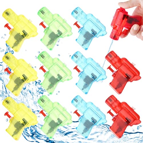 GLINKADO 16pcs kleine Mini-Wasserpistole, Pool Spielzeug, Kinder Spielzeug Wasserpistole, Sommer Garten Pool Party Strand Spielzeug Wasserpistole Kinder Geschenk von GLINKADO