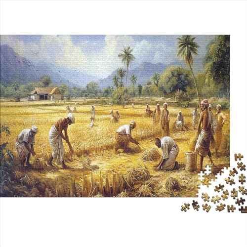 Chickens Puzzle 500 Teile Sonderkollektion Holzspielzeug Chickens Einzigartiges Erwachsene Und Kinder Klassische Puzzle Wohnkultur 500pcs (52x38cm) von GLMCXSXZS