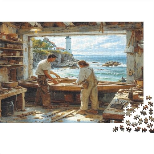 Cosy Cottage 300 TeilePuzzle Sonderkollektion Holzspielzeug Cosy Cottage Überraschungs Erwachsene Und Kinder Klassische Puzzle Wohnkultur 300pcs (40x28cm) von GLMCXSXZS