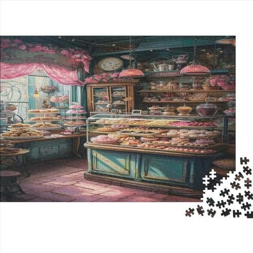 Cosy Cottage Puzzle 1000 Teile Premium Holzspielzeug Cosy Cottage Einzigartiges Erwachsene Und Kinder Klassische Puzzle Geschenk Moderne 1000pcs (75x50cm) von GLMCXSXZS