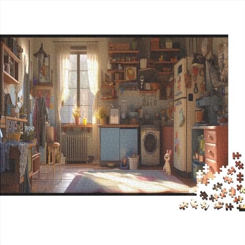 Cosy Cottage Puzzle 300 Teile Sonderkollektion Holzspielzeug Cosy Cottage Einzigartiges 14 Jahren Puzzle Klassische Puzzle Wohnkultur 300pcs (40x28cm) von GLMCXSXZS